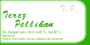 terez pellikan business card